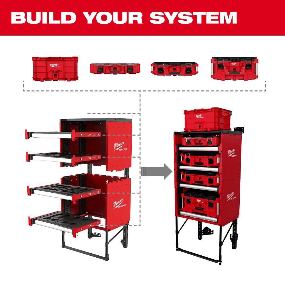 Milwaukee PACKOUT Rack Kit, large image number 11