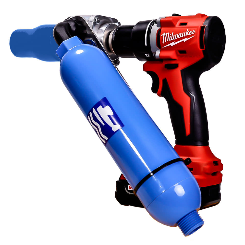Turbo Seaplane Float Pump with Milwaukee M18 Compact Drill 2 Battery and 2 Invasive Species Filter Kit, large image number 5