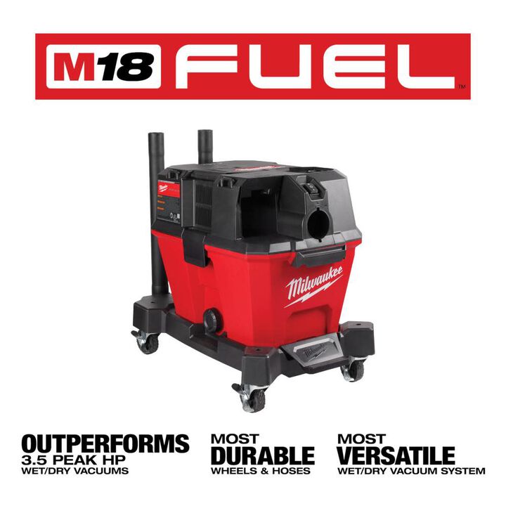 Milwaukee M18 FUEL 6 Gallon Wet/Dry Vacuum Reconditioned (Bare Tool), large image number 2