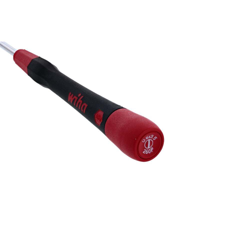 Wiha 3.5 x 60 mm Tool Steel PicoFinish Slotted Screwdriver, large image number 5