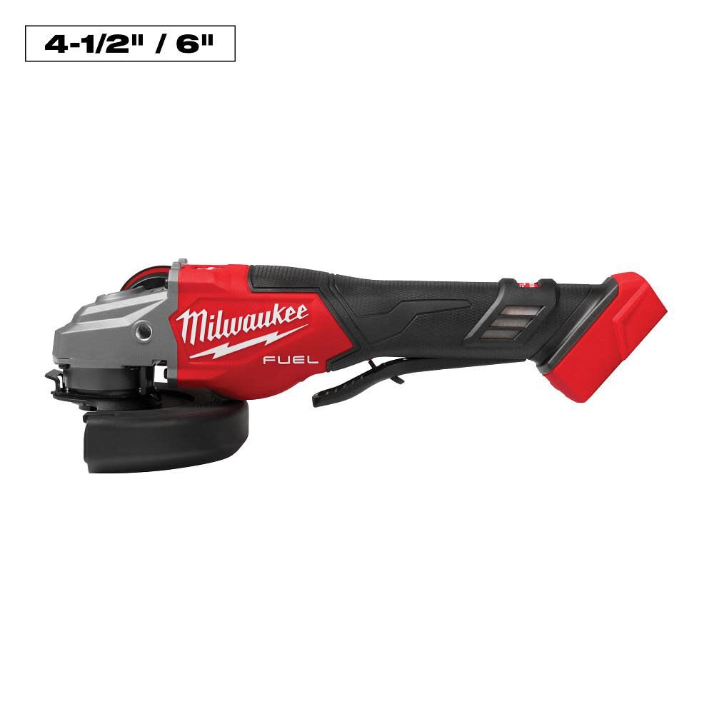 Milwaukee M18 FUEL 4-1/2 Inch-6 Inch Braking Grinder, Paddle Switch (Bare Tool), large image number 14