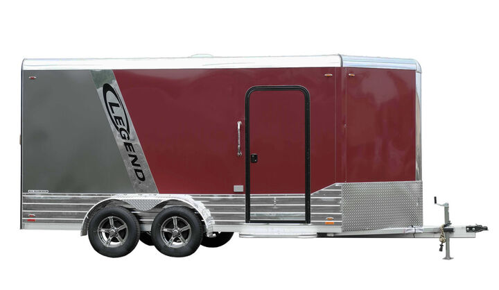 Legend Premium Trailers 7'x17' Deluxe Series Aluminum V-Nose, large image number 0