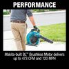 Makita 18V X2 (36V) LXT Lithium-Ion Brushless Cordless Blower (Bare Tool), small image number 4