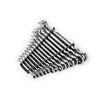 GEARWRENCH 14 Pc 90T 12 Point Flex Head Ratcheting Combination SAE Wrench Set, small image number 1