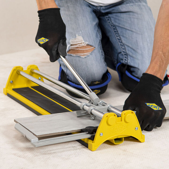 QEP 20 Inch Ceramic and Porcelain Tile Cutter with 1/2 Inch Cutting Wheel, large image number 1