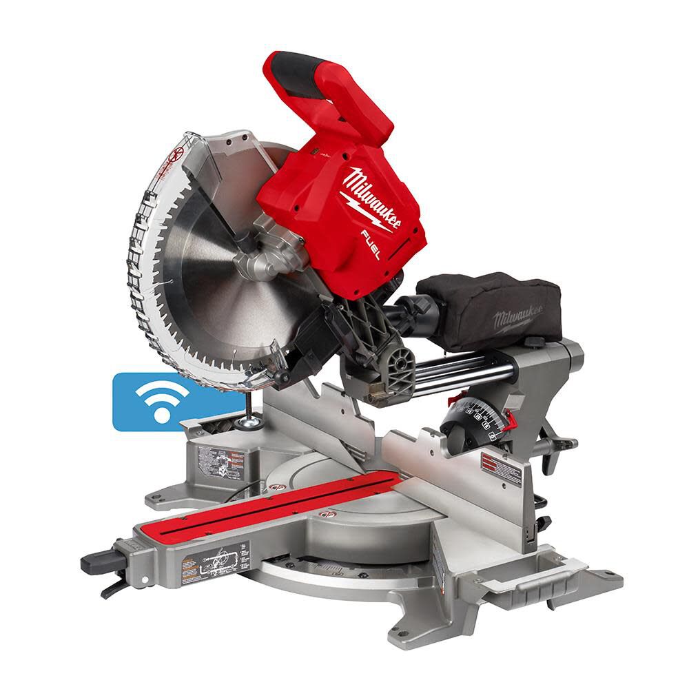 Milwaukee M18 FUEL 12inch Dual Bevel Sliding Compound Miter Saw Reconditioned (Bare Tool), large image number 1