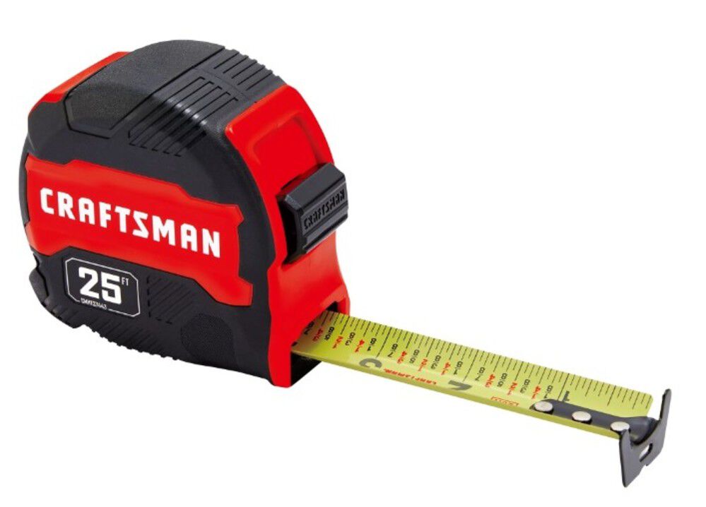 CRAFTSMAN Compact Easy Grip 25 Foot Tape Measure, 2 Pack, large image number 2