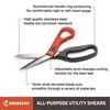 Crescent Wiss 8-1/2in Tradesman Shears All Purpose Stainless Steel, small image number 5