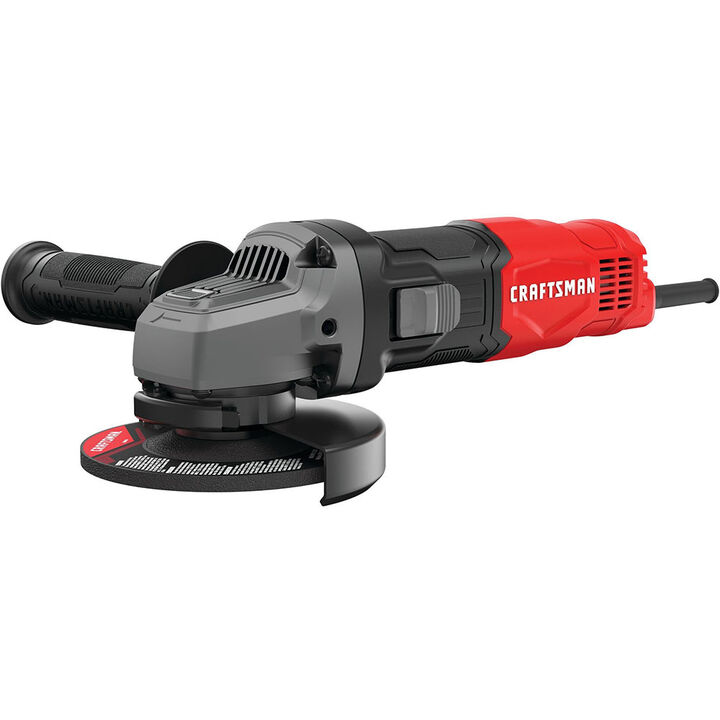 CRAFTSMAN 6 Amp 4-1/2 Inch Electric Small Angle Grinder
