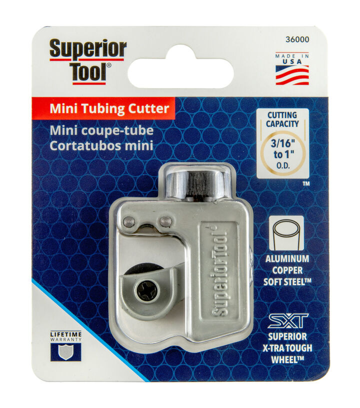 Superior Tool 1 Inch O.D. Mini Tubing Cutter, large image number 8