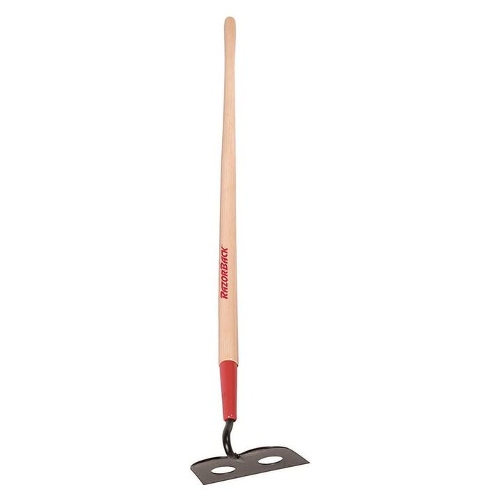 Razorback 7 In. Gooseneck Mortar Hoe with 54 In. Hardwood Handle