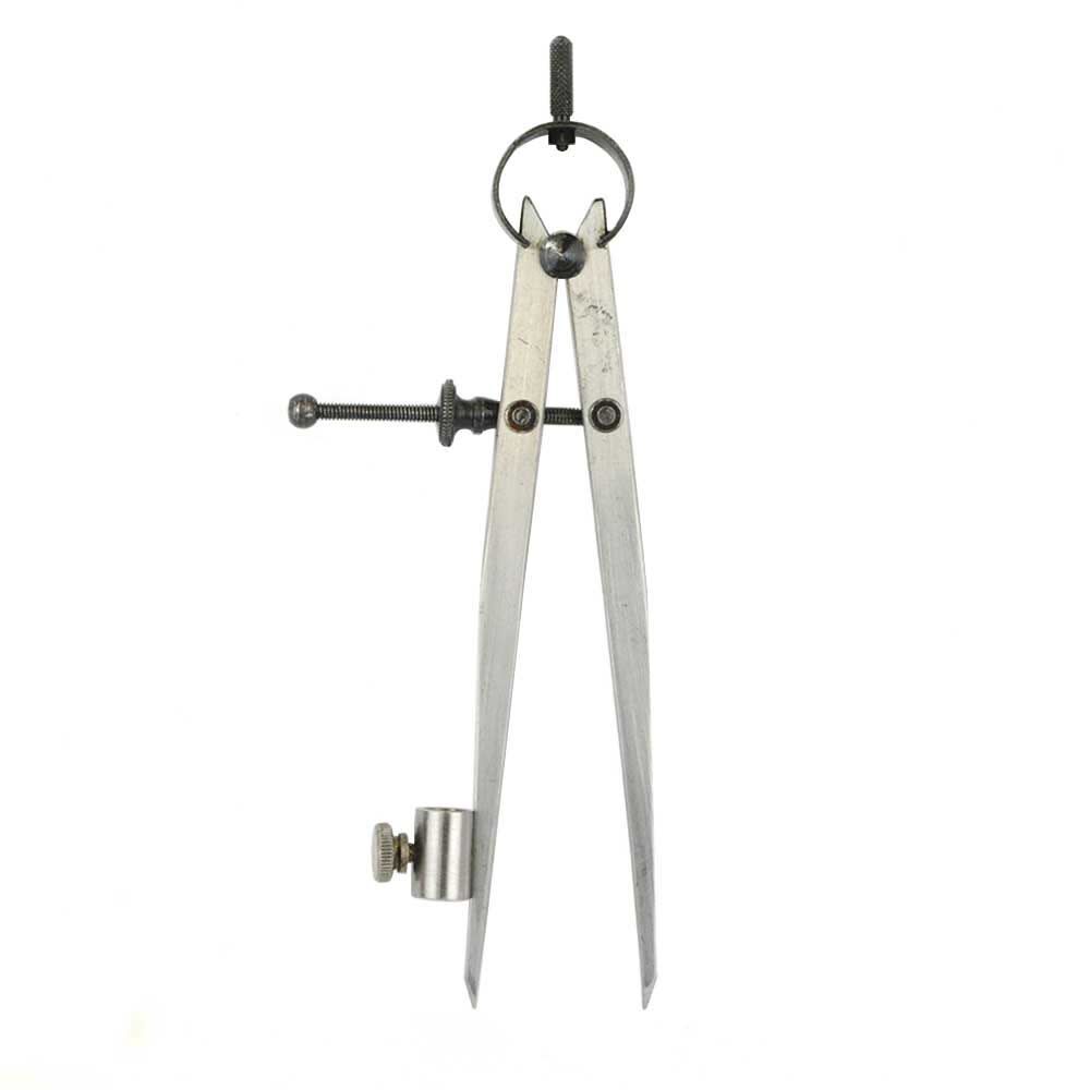 Big Horn 6 Inch Compass Marking Tool with Pencil Holder/Spring Divider/Scriber, large image number 1