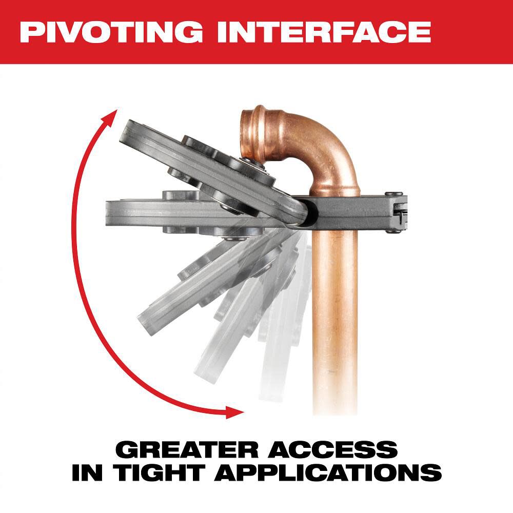 Milwaukee 7/8 Inch Streamline ACR Pivoting Press Ring, large image number 9