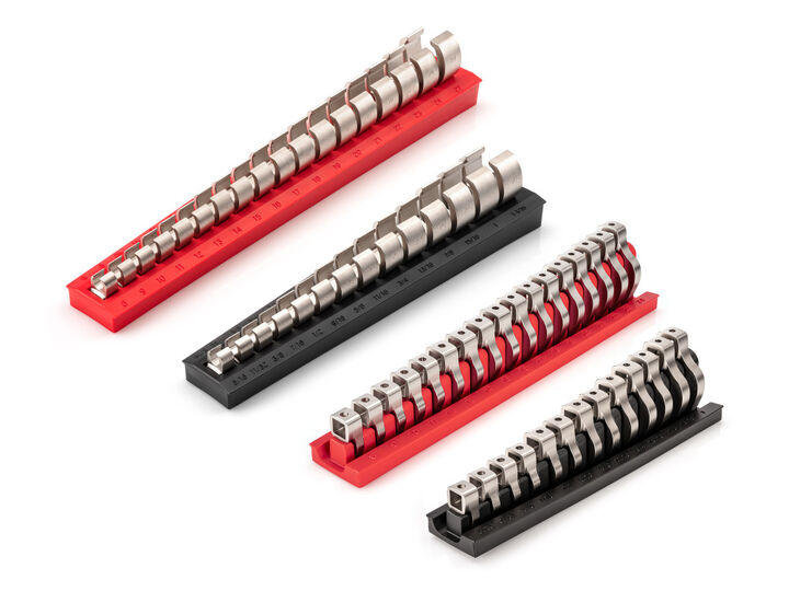 Tekton 3/8 Inch Crowfoot and Flare Nut Crowfoot Wrench Set, 62 Pieces