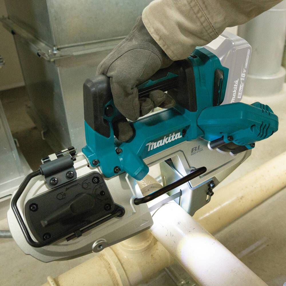 Makita 18V LXT Compact Li-Ion Cordless Bandsaw Brushless (Bare Tool), large image number 7
