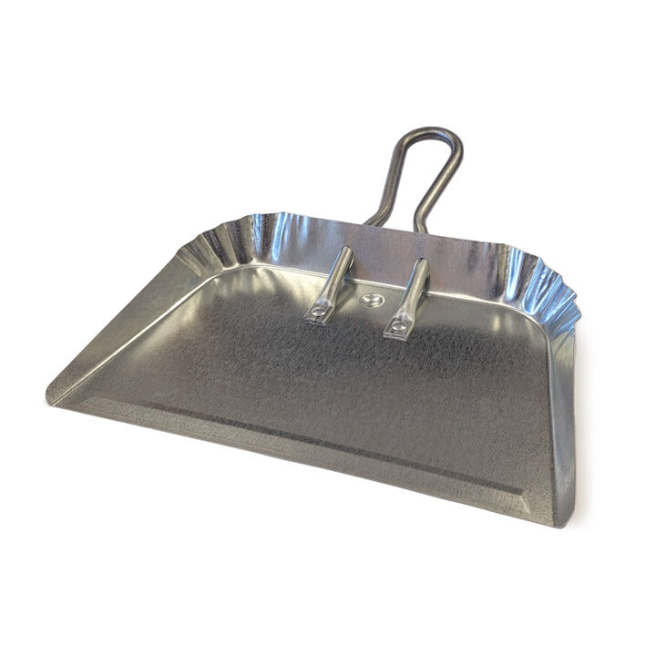 Fulton Corporation Large Steel Heavy Duty Dust Pan
