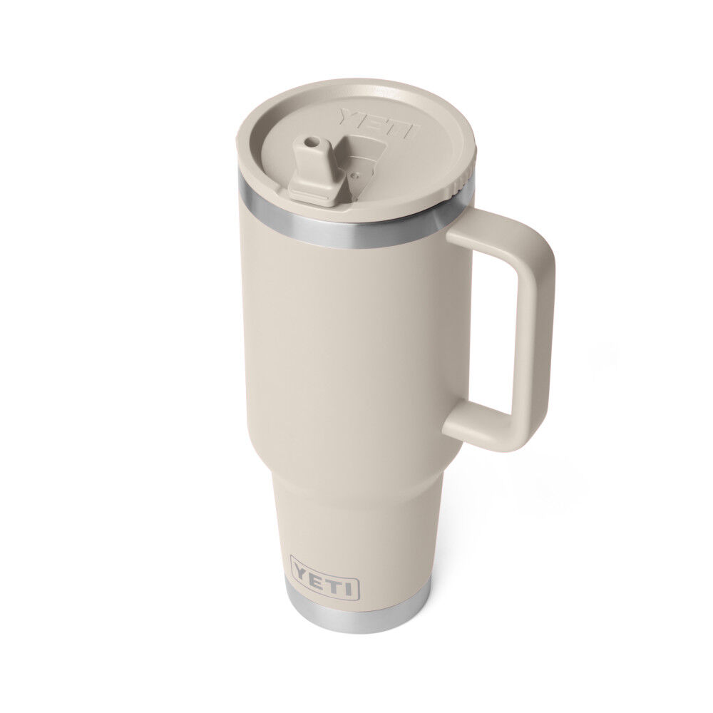 YETI Rambler 40 Oz Travel Straw Mug, Cape Taupe, large image number 3