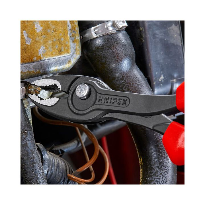 Knipex 8 In. TwinGrip Slip Joint Pliers with Comfort Grip Handle, large image number 8