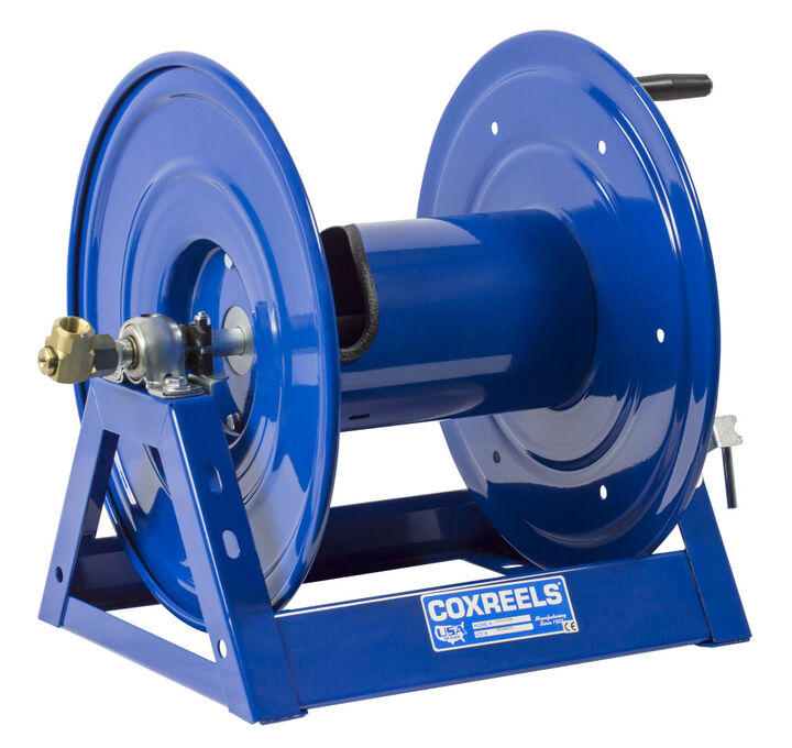 Coxreels Hand Crank Hose Reel 1in x 50' 3000PSI No Hose