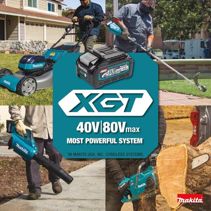 Makita 40V MAX XGT 1300 PSI 1.5 GPM Battery Powered Cold Water Pressure Washer with Variable Spray Wand Bare Tool, large image number 18