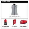 Milwaukee M12 Womens Heated AXIS Vest Kit, Green, Small, small image number 4