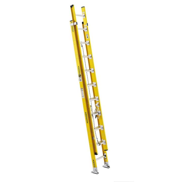 Werner 20 Ft. Fiberglass Type IAA Round Rung Extension Ladder