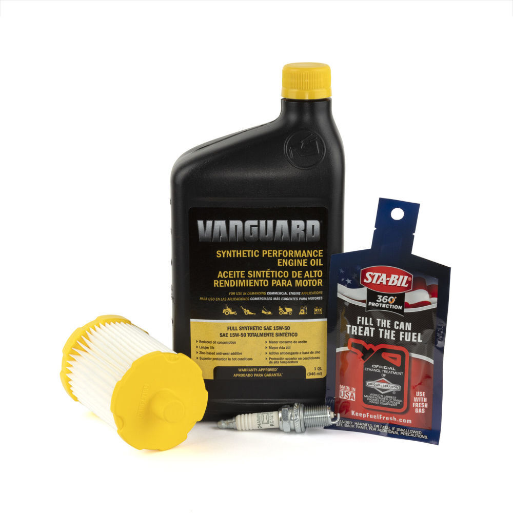 Briggs and Stratton SAE 15W-50 Oil Tune-Up Kit for Vanguard 200 Engines, large image number 1