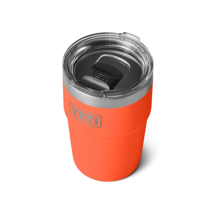 Yeti Rambler 16 Oz Stackable Cup with Magslider Lid Papaya