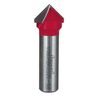 Freud 3/4 In. (Dia.) V Grooving Bit with 1/2 In. Shank, small image number 1