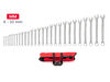 Tekton Combination Wrench Set with Pouch, 27-Piece (6-32 mm), small image number 2