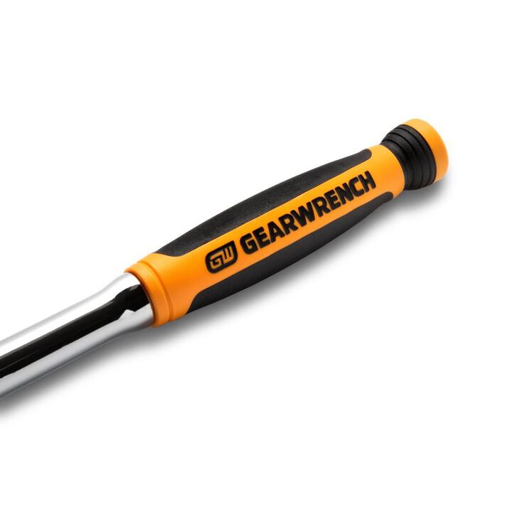 GEARWRENCH 120XP 3/8 Inch Drive Dual Material Handle Flex Head Teardrop Ratchet, large image number 4