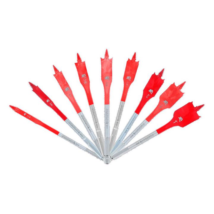 Diablo Tools 9 piece SPEEDemon Spade Bit Set (9-Piece)
