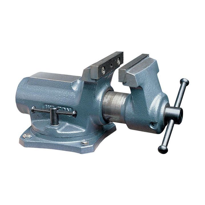 Wilton Super-Junior Vise Swivel Base 4 In. Jaw Width 2-1/4 In. Jaw Opening