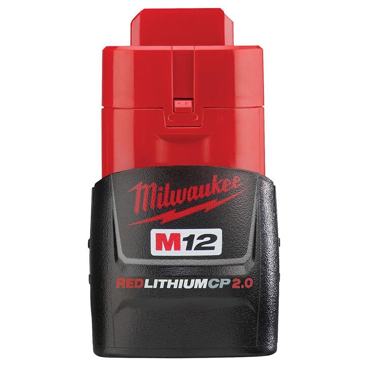 Milwaukee M12 REDLITHIUM CP 12V 2Ah Lithium Ion Power Tool Battery Pack, large image number 0