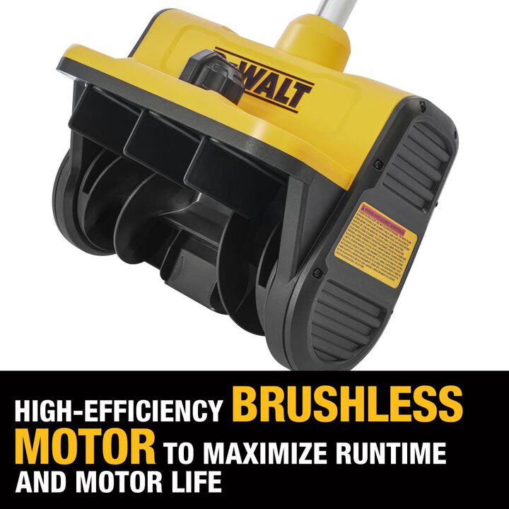 DEWALT 20V 10 Inch Cordless Electric Snow Shovel (Bare Tool), large image number 3