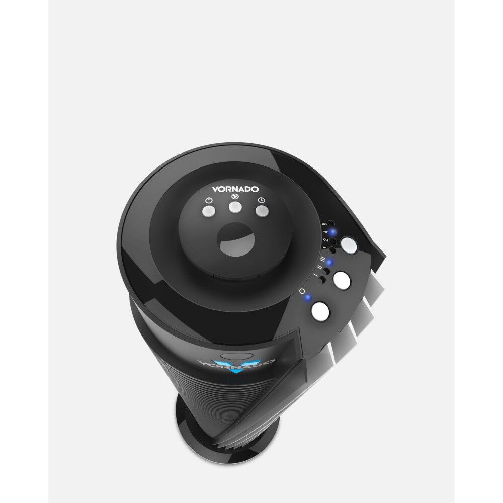 Vornado 143 Tower Circulator with Remote 120V 263 CFM 29in Black, large image number 2