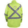 Black Stallion Welding Jacket 9oz Lime Green FR Cotton 4X, small image number 2