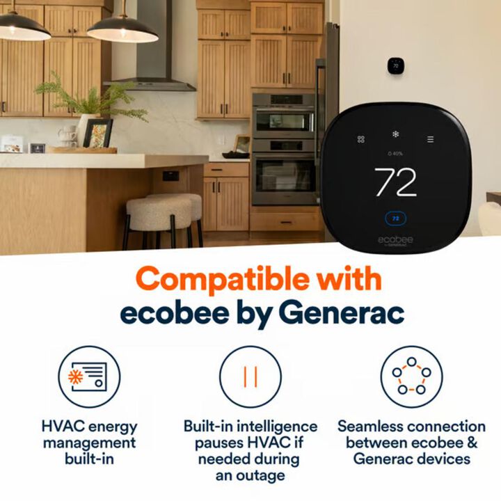 Generac 20kW 208V Dual Fuel 50 State 3 Phase Air Cooled Home Standby Generator, large image number 5