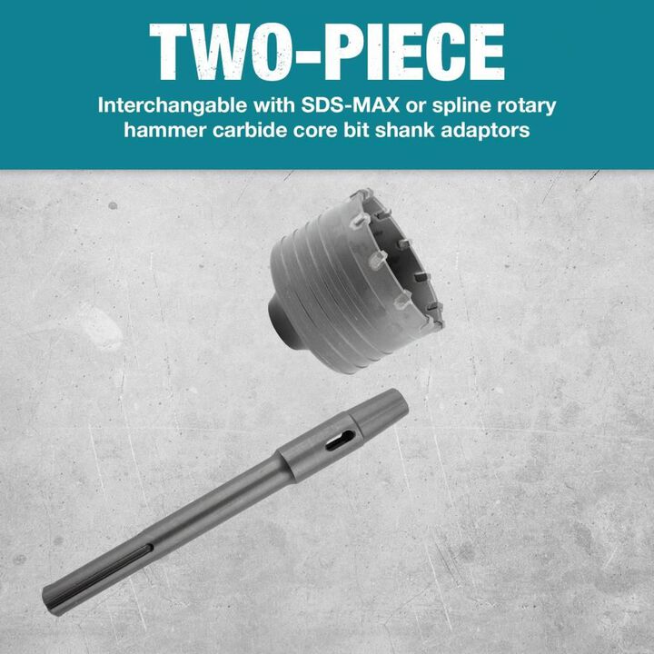 Makita 7/16in x 4-1/2in Rotary Hammer Core Bit Centering Bit, large image number 3