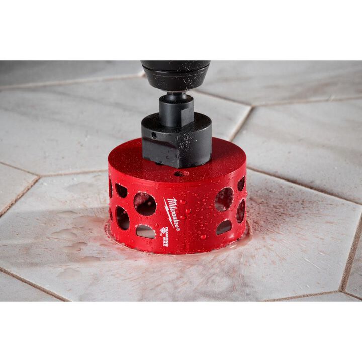 Milwaukee 2-3/4 Inch Diamond Max Hole Saw, large image number 4