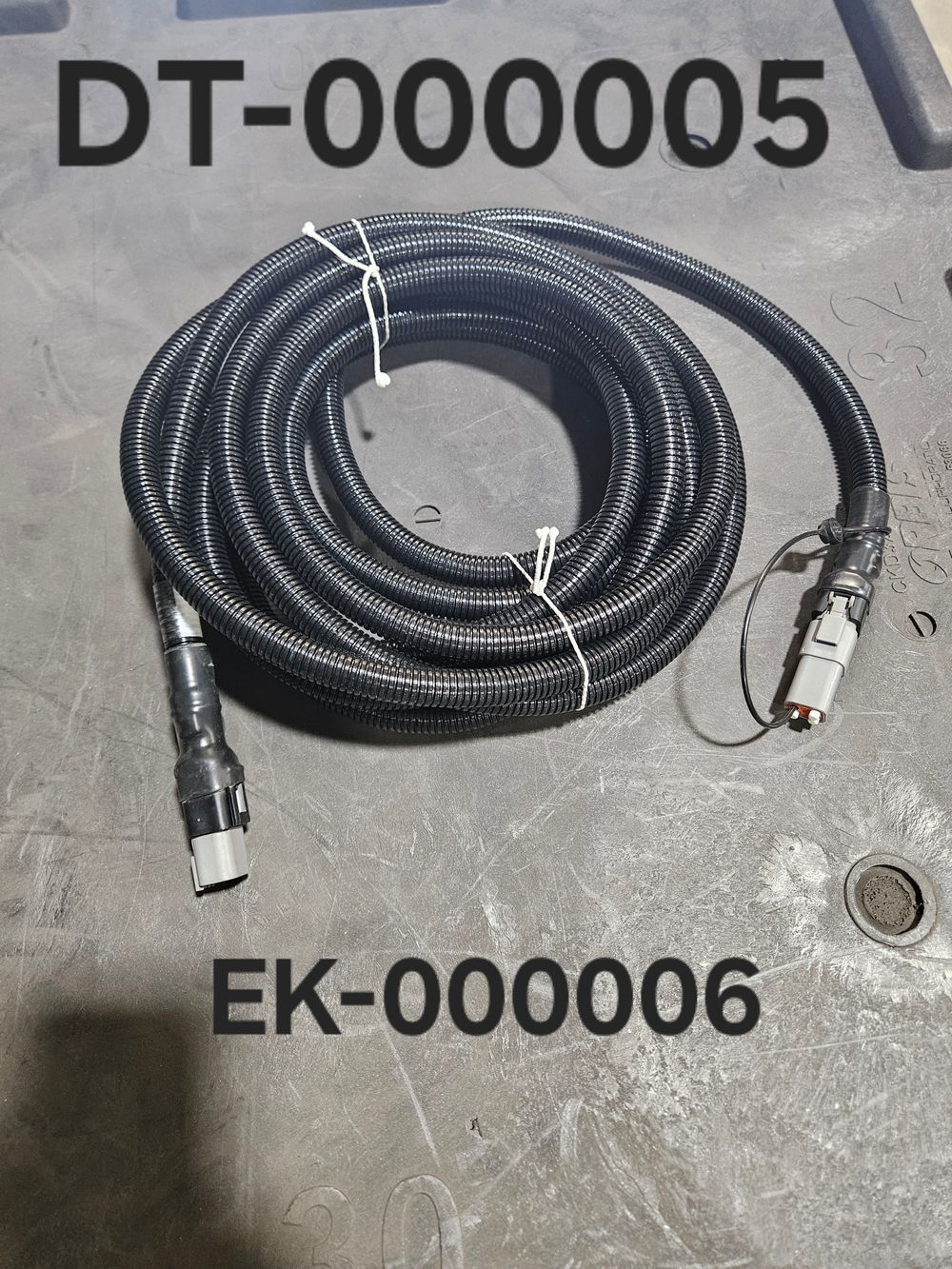 Digga North America Adapter Harness Electrical Kit- POWER RAKE PLUG 'N' GO - 4 PIN PLUG, large image number 2