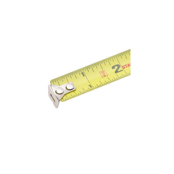 Stanley 12 Ft. x 3/4 In. Heavy Duty PowerLock Tape Rule with Chrome Plated Case, large image number 1
