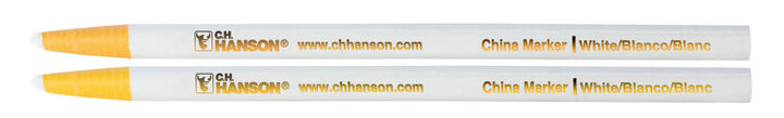 C H Hanson El Marko China Marker White Carded, 2 Piece, large image number 1