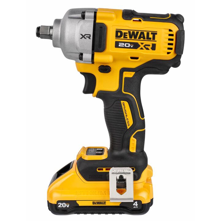 DEWALT 20V MAX XR 1/2 Inch Impact Wrench Kit with Hog Ring Anvil, large image number 1