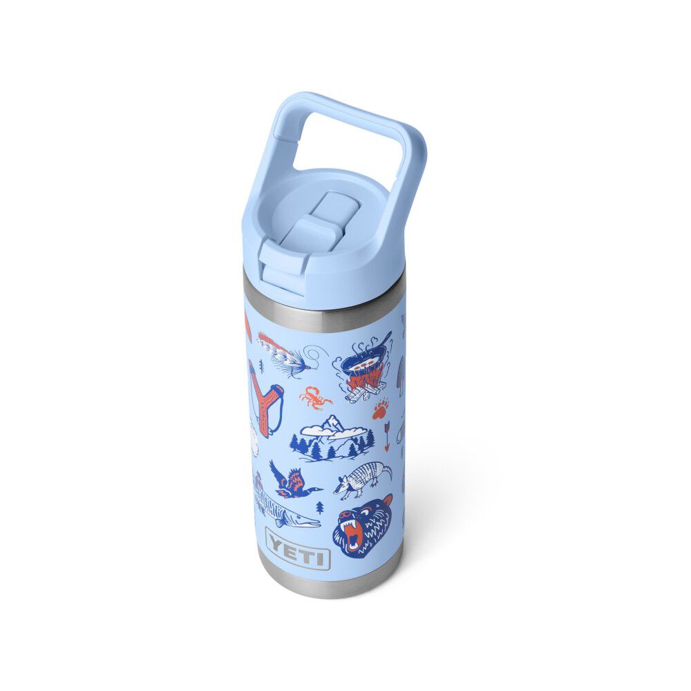 YETI 18oz Rambler Water Bottle with Straw Cap, large image number 3