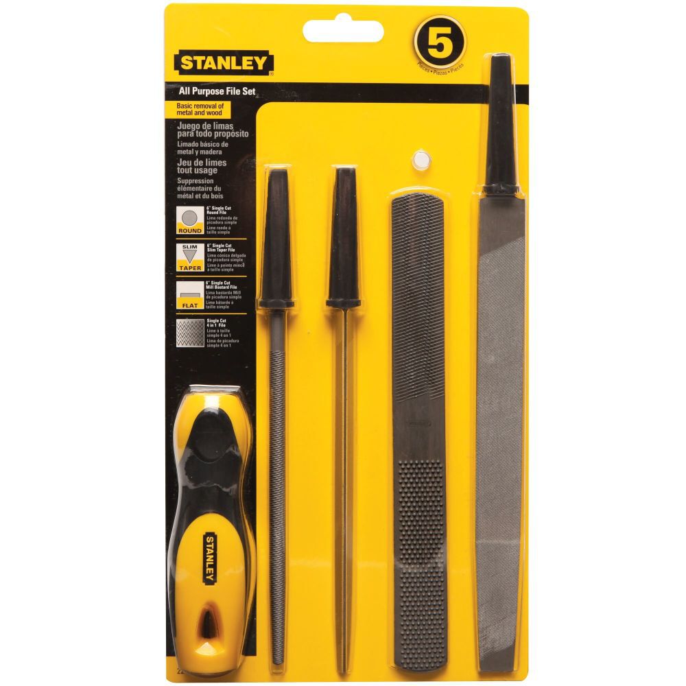 Stanley File Set 5pc, large image number 3