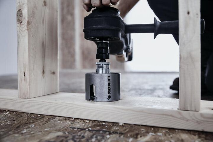 Lenox 3 5/8in (92MM) MM CARBIDE HOLE SAW, large image number 1