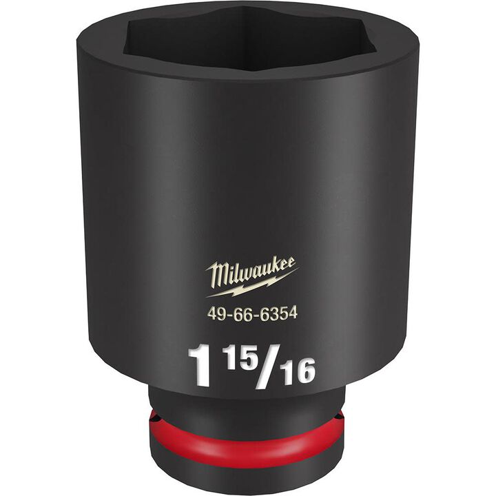 Milwaukee Impact Socket 3/4in Drive 1 15/16in Deep 6 Point