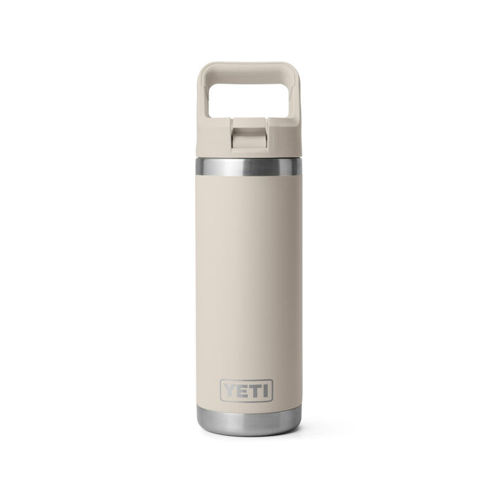 YETI 18oz Rambler Water Bottle with Straw Cap