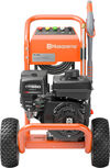 Husqvarna 3400 PSI 2.5 GPM Triplex Pump Gas Powered Cold Water Pressure Washer with 5 Spray Tips, small image number 1